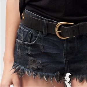 One Teaspoon Black Bonita’s shorts